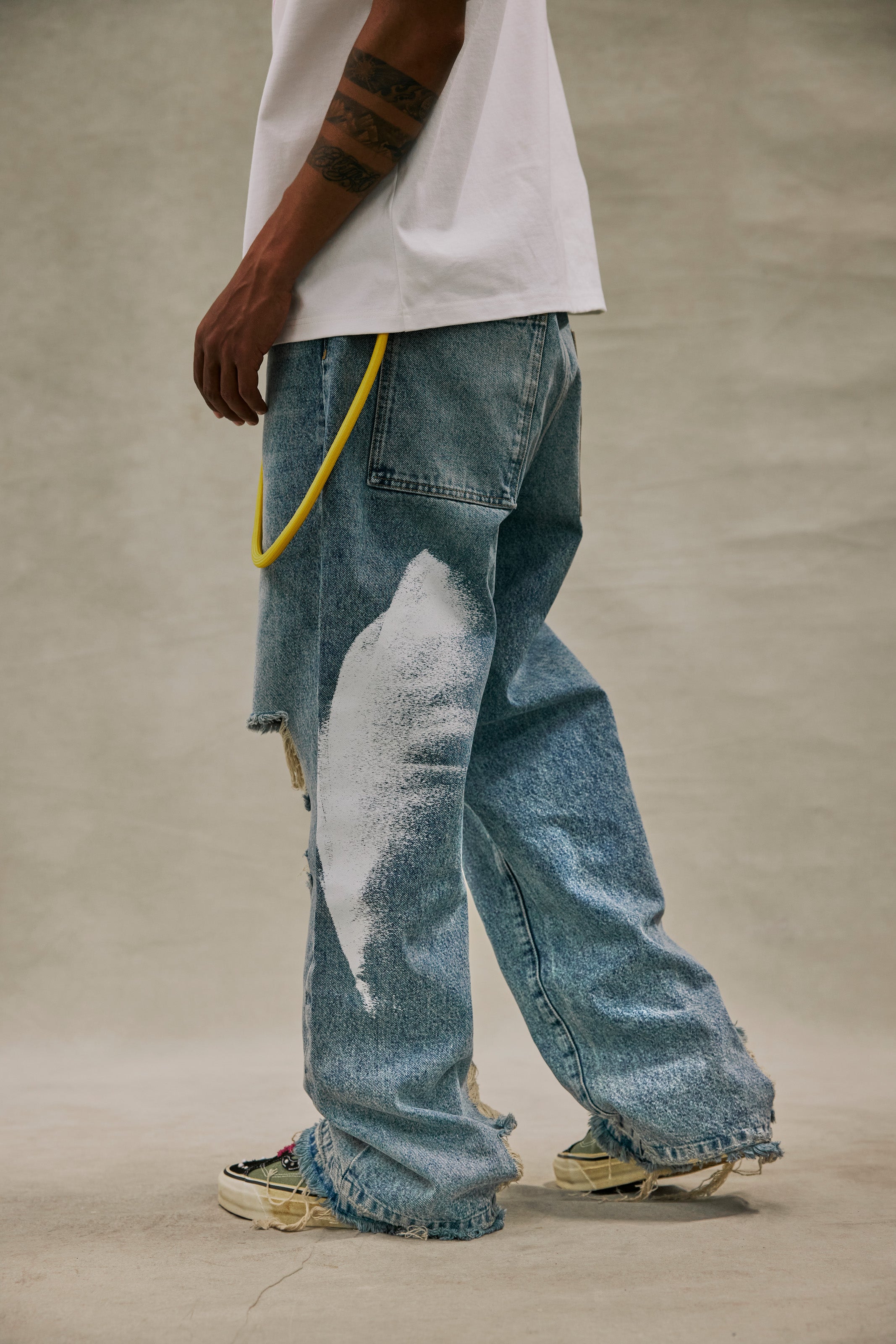 Vintage Feather Denim