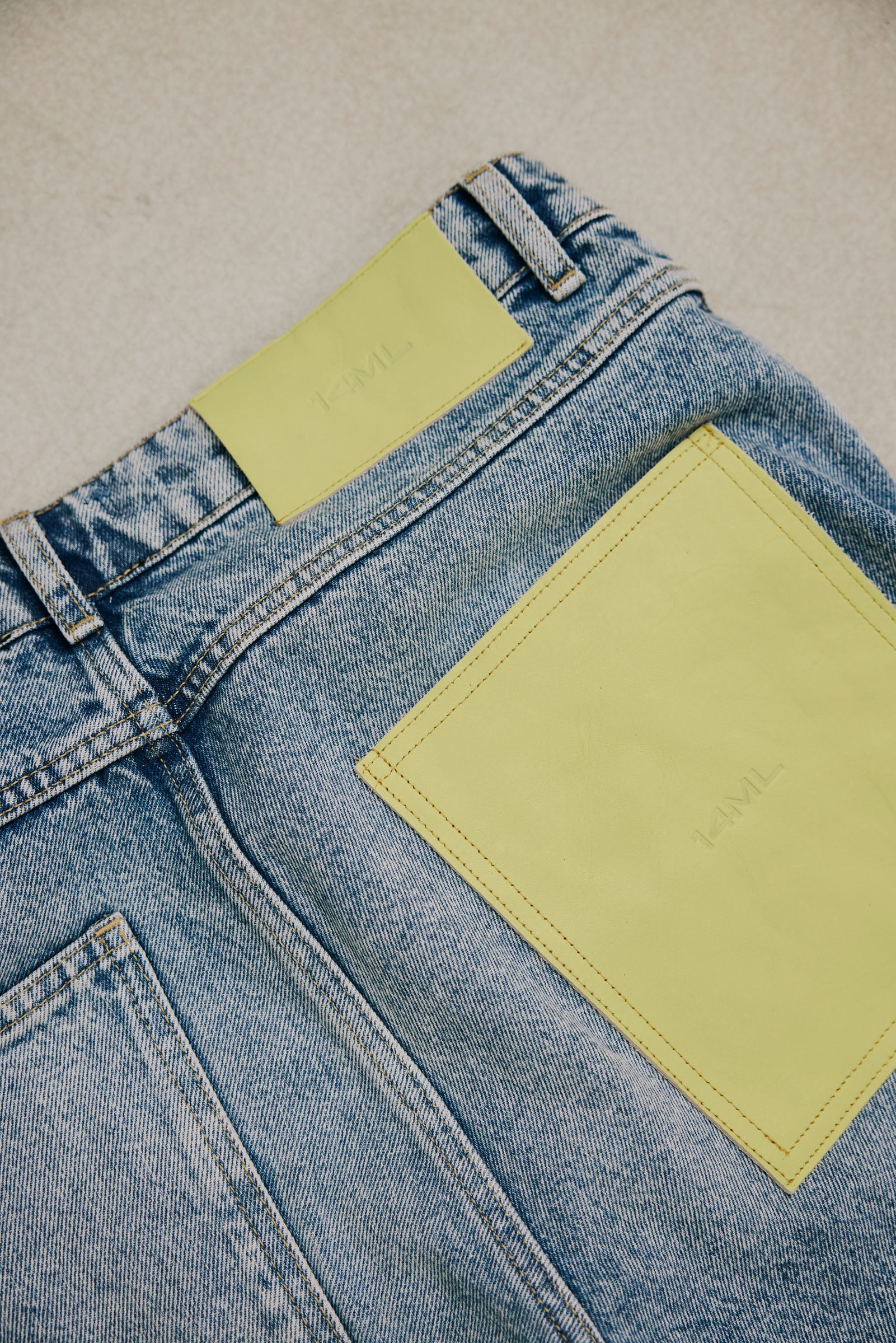 Vintage Feather Denim