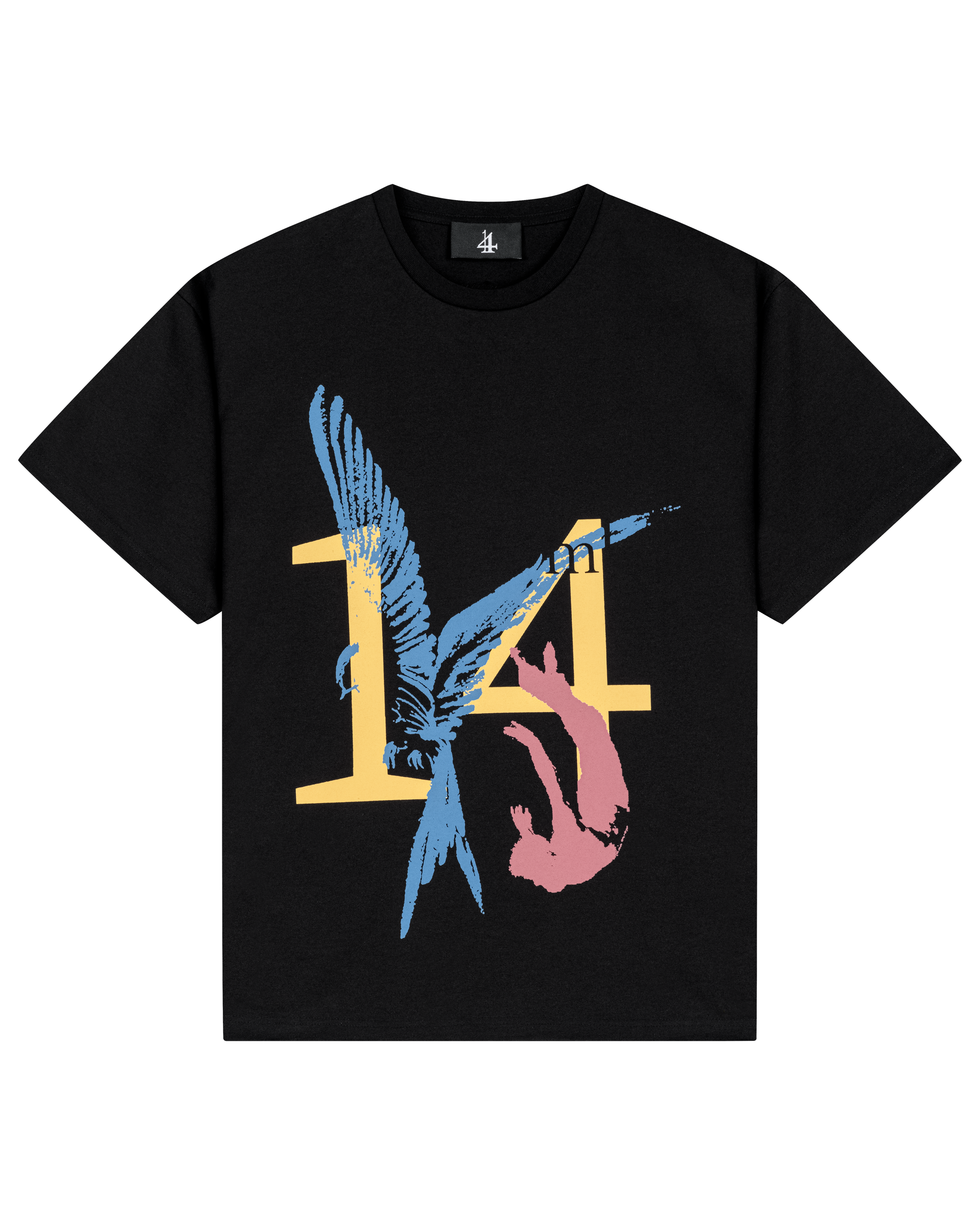 Flying Bird T-Shirt Black