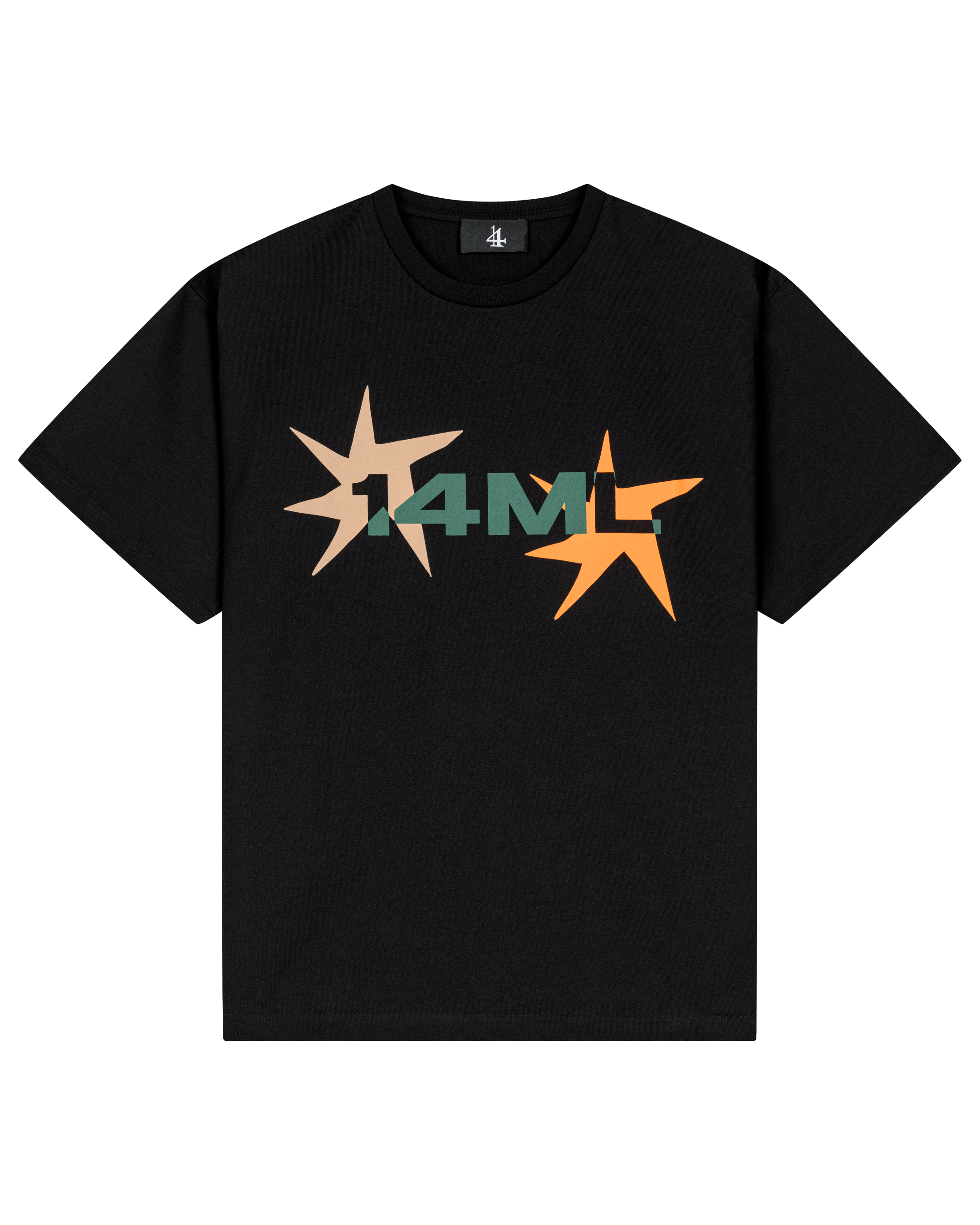 Star Logo T-Shirt Black