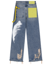 Vintage Feather Denim